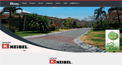 Desktop Screenshot of keibel.co.cr